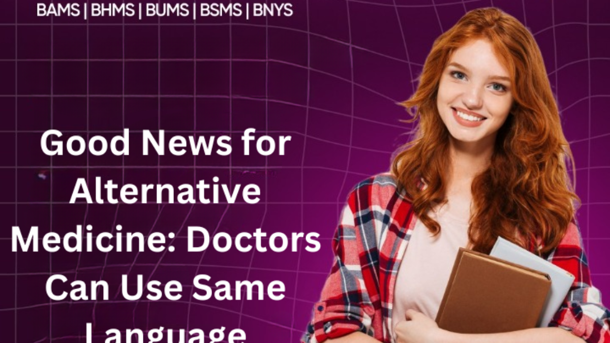 Good News for Alternative Medicine Doctors Can Use Same Language