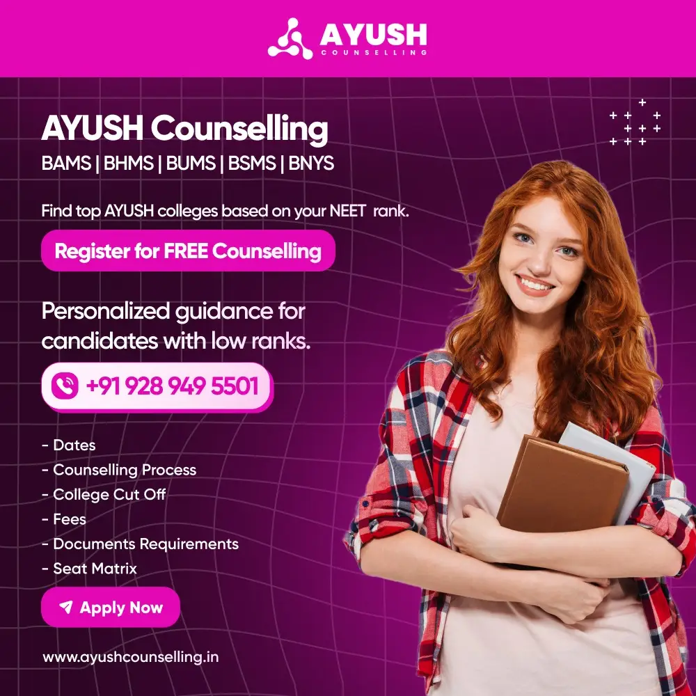AYUSH Counselling 2024