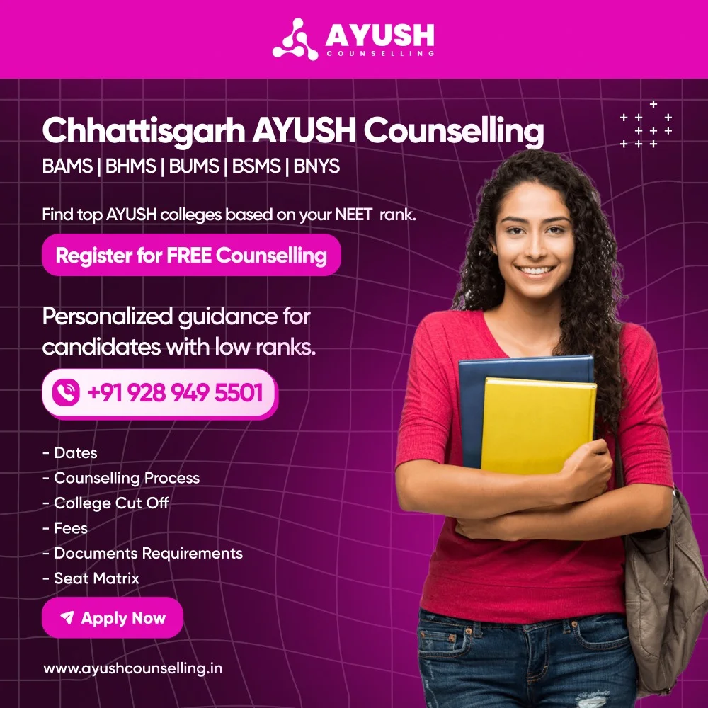 Chhattisgarh AYUSH Counselling
