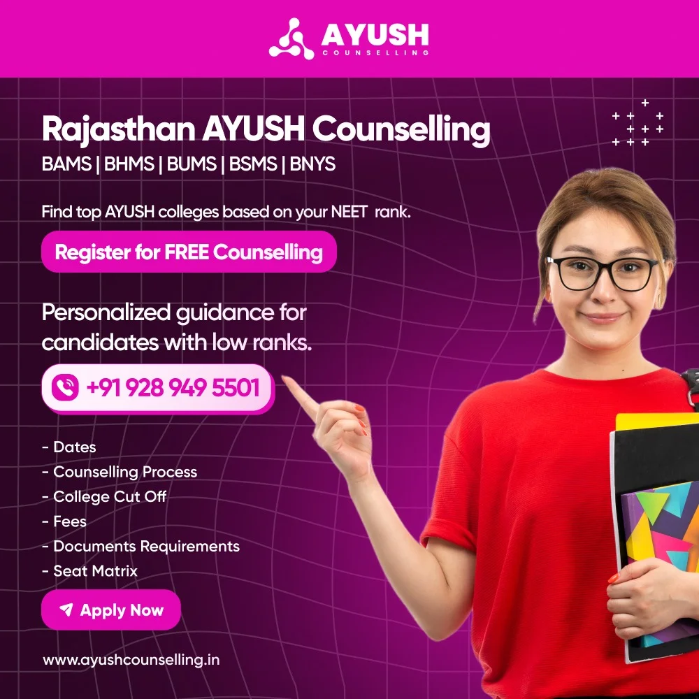 Rajasthan AYUSH Counselling